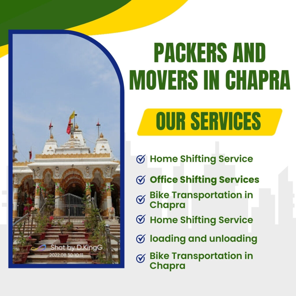 packers and movers in chapra